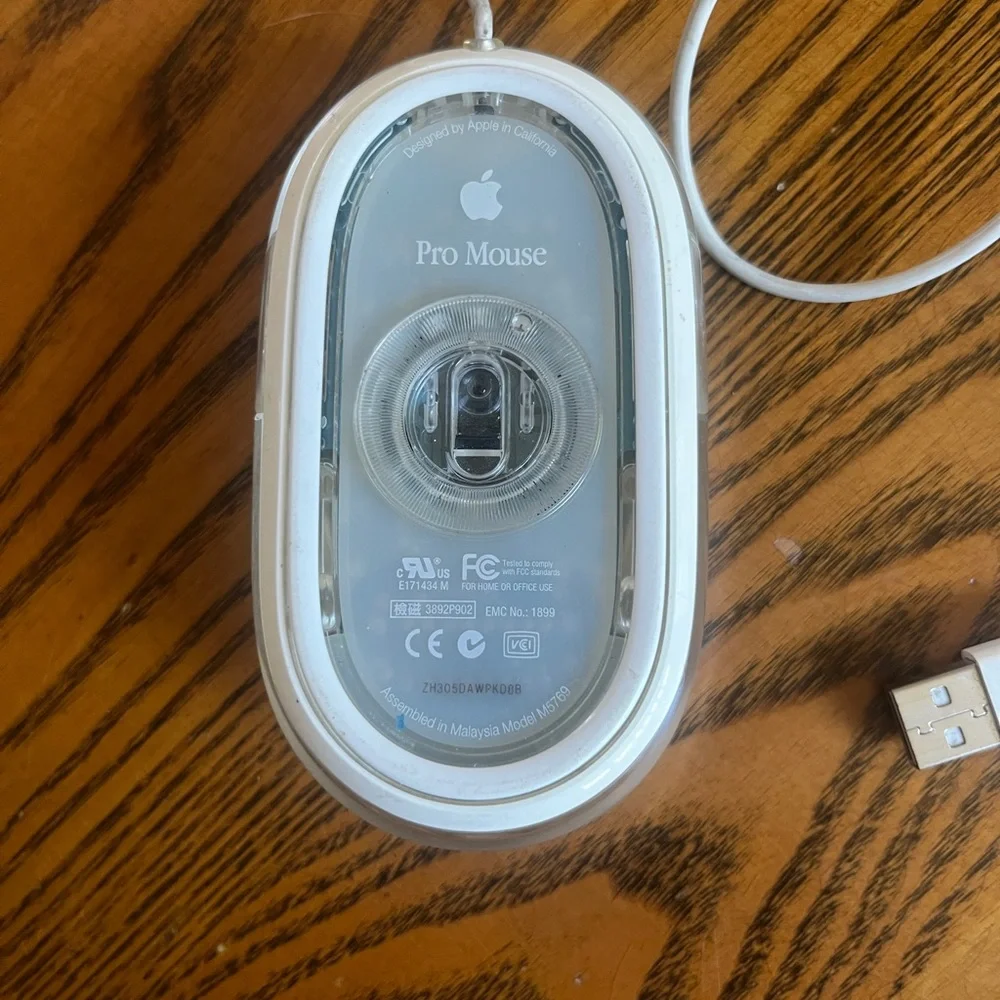 Apple White USB Wired Mouse